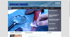 Desktop Screenshot of division-forense.com