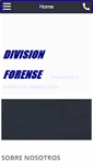 Mobile Screenshot of division-forense.com